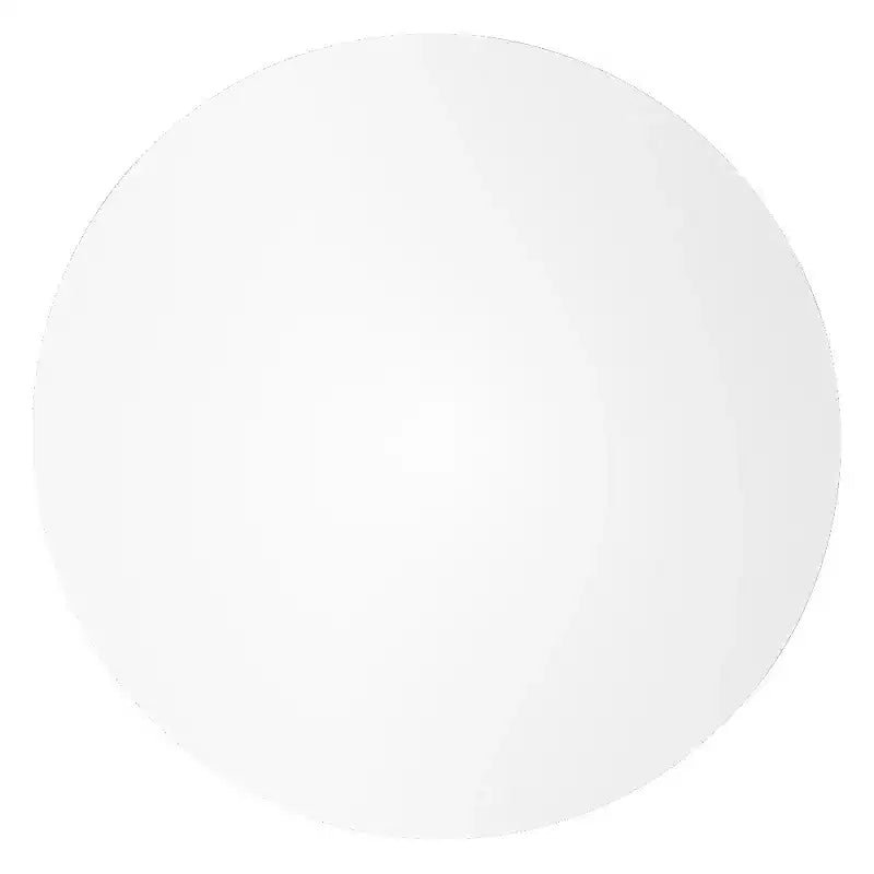 Table à manger ronde avec plateau en MDF et piètement en acier couleur cerisier, table d'appoint moderne pour cuisine, salle à manger et petits espaces