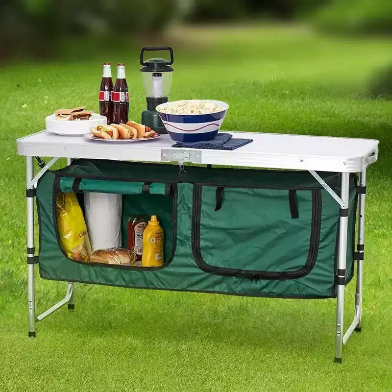 Table de camping portable