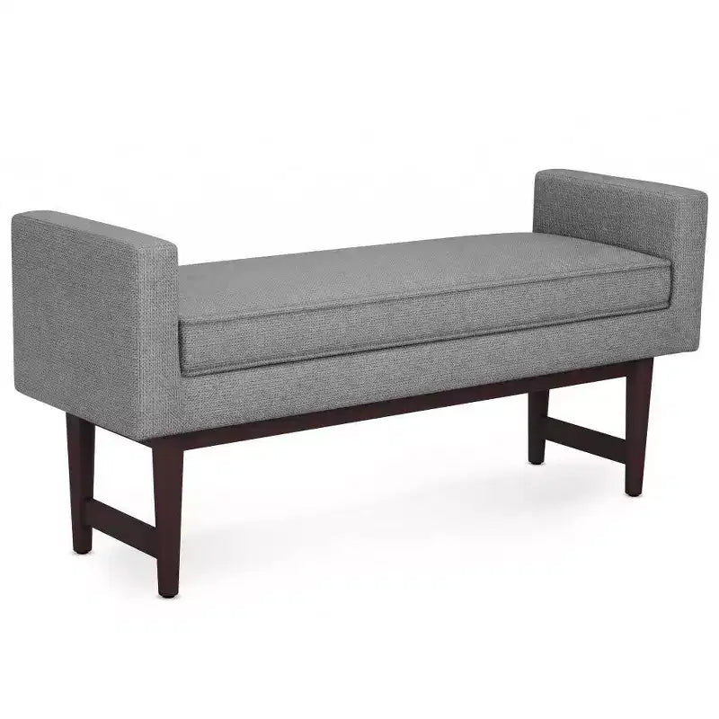 Banc ottoman contemporain de 46 po