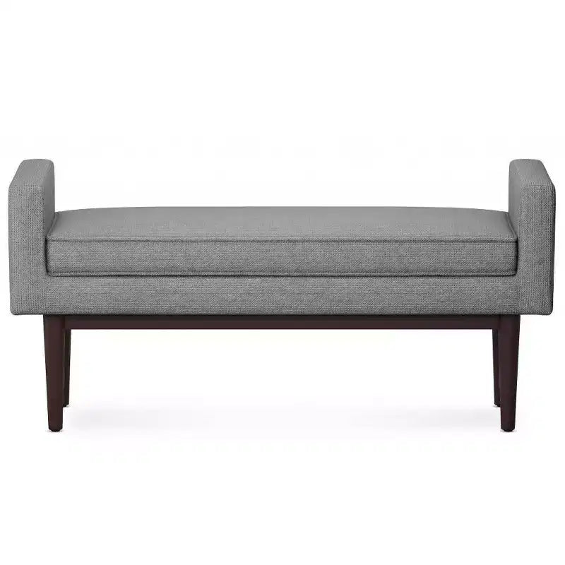 Banc ottoman contemporain de 46 po