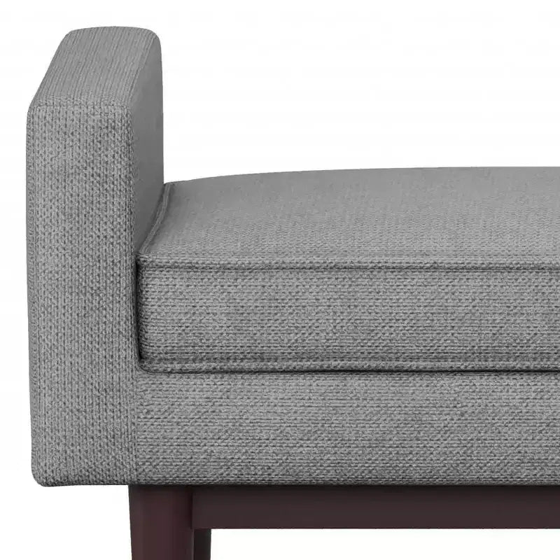 Banc ottoman contemporain de 46 po