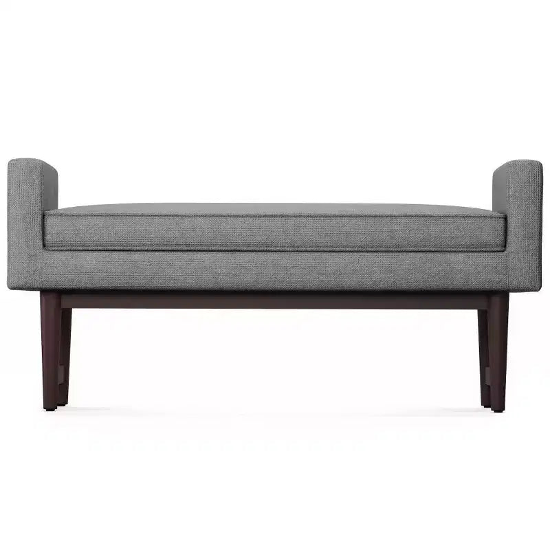 Banc ottoman contemporain de 46 po